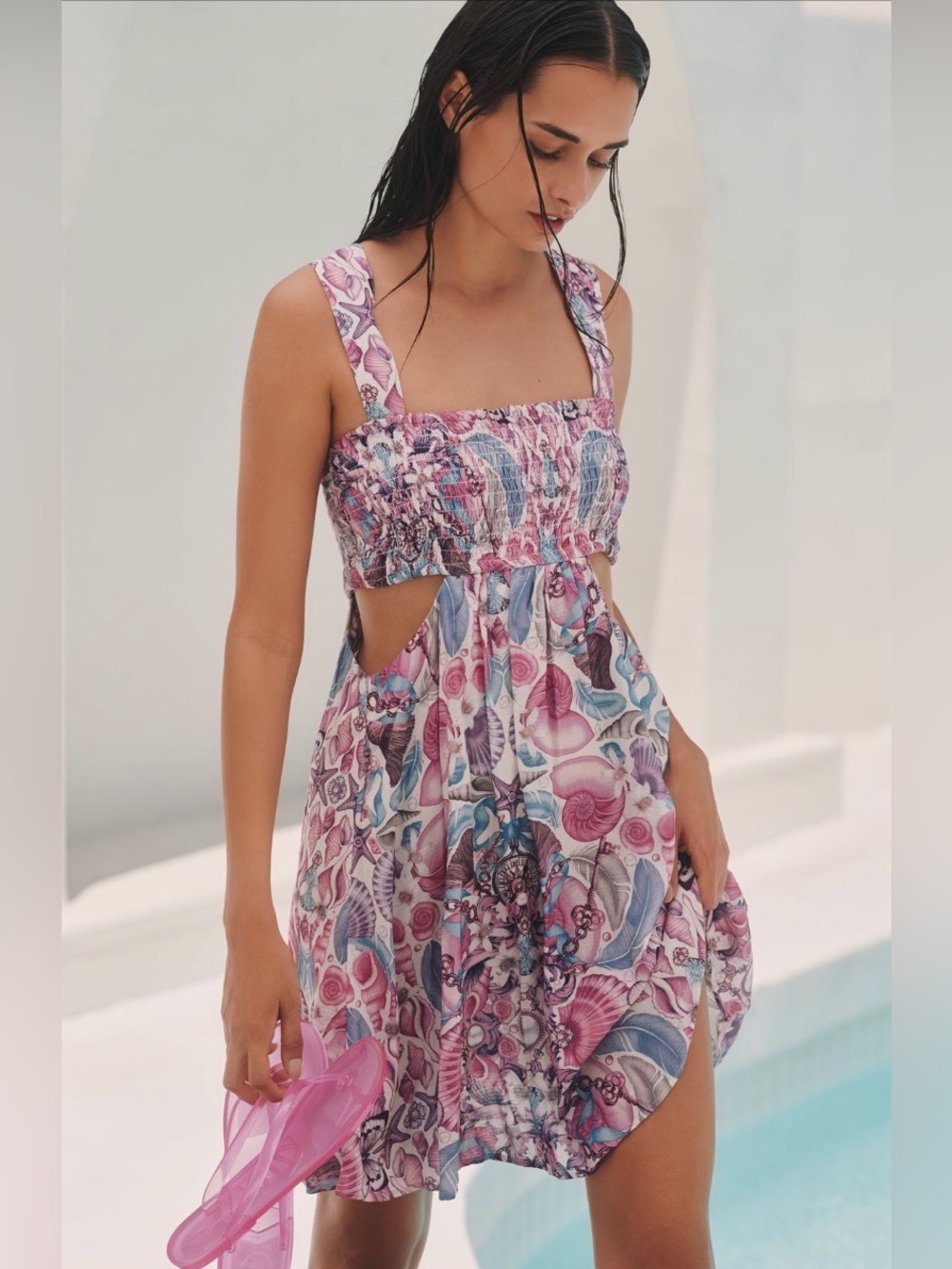 Anthropologie Women’s XL Celandine x Emily Carter Cutout Mini Dress
